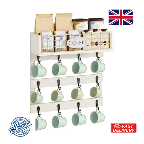 Wall mounted mug holder - mug, 12