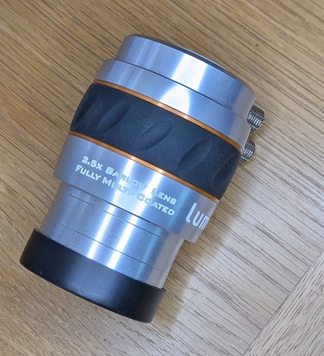 Luminos celestron 2x5 barlow - celestron,