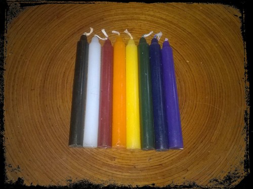 Spell candles collection 8 - candles, collection,