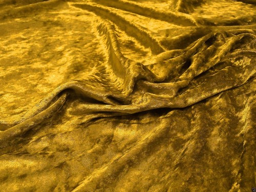 Crushed velvet velour - velour, fabric