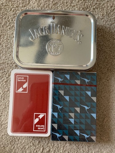 Packs playing cards - x,