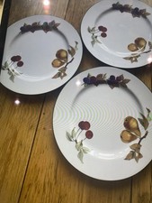 3 X Royal Worcester Evesham