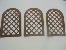 12 X  BROWN CARD  DIE CUT