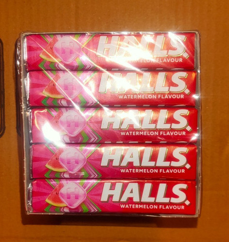 Halls watermelon box - watermelon,