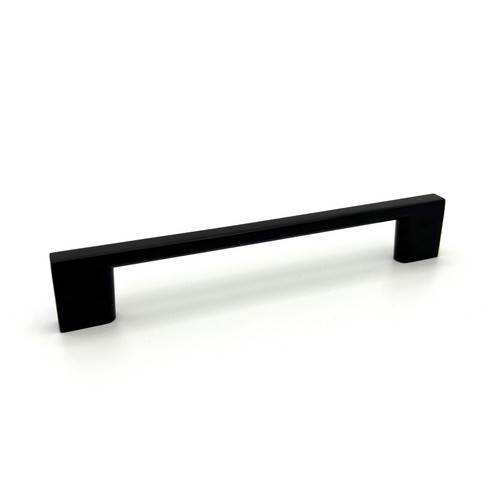 Matt black kitchen door - kitchen,