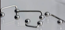 Surface bars - Solid Implant Titanium Staples - Surface piercings 1.6mm(14g)