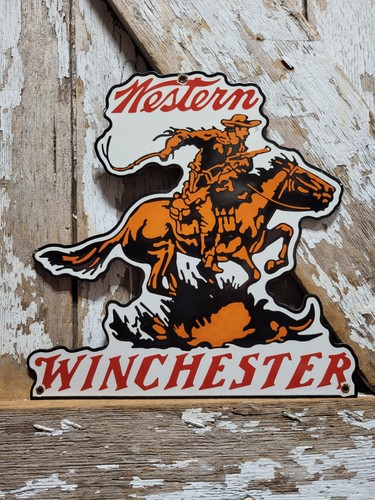 Vintage winchester porcelain - winchester,