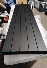 KUDOX ALULITE FLAT ALUMINIUM RADIATOR 1800 X 470MM BLACK (260)