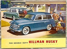 Hillman Husky brochure c1956 -
