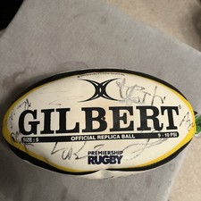 Signed Wasps Gilbert Rugby
