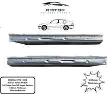 FULL SILL REPAIR BODY OUTER RUST PANEL PAIR FOR BMW 3 E46 98-05 SALOON ESTATE