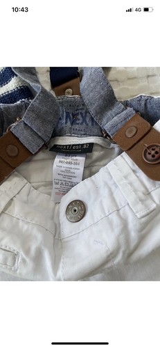 Next boys shorts with braces - boys,