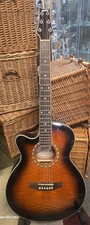 Ashton SL29CEQL TSB Left Handed Acoustic Electro Guitar