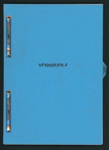 Factory honda vf1000fii bol - factory,