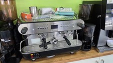 GAGGIA Deco Commercial 2 Group Espresso Machine Kit & Grinder, Serviced Warranty