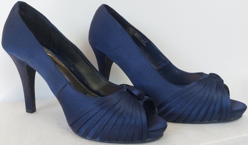Debut royal blue satin - blue,