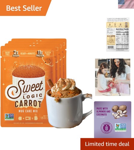 Keto carrot cake mug mix - keto,