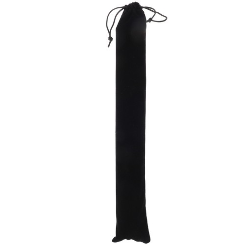 Stylish black vertical flute - vertical,