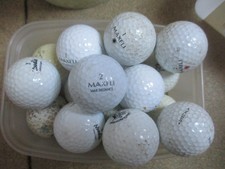 15 MAXFLI WHITE GOLF BALLS