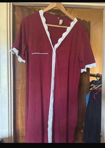 Vintage burgundy lace - lace, trim