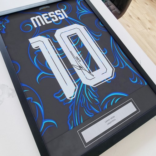 Lionel messi signed print - #10,