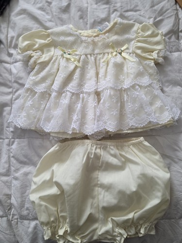 Vintage 80s 90s lace frilly - 80s,