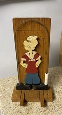  Vintage Wooden Popeye Toy