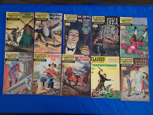 Classics illustrated lot - classics, of