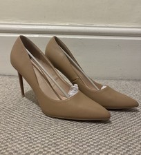 Love raid Bebo Beige High Heeled Court Stiletto Nude Size 8/41 (ASOS)