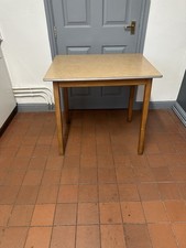 Mid Century Vintage Formica  Top Kitchen Table