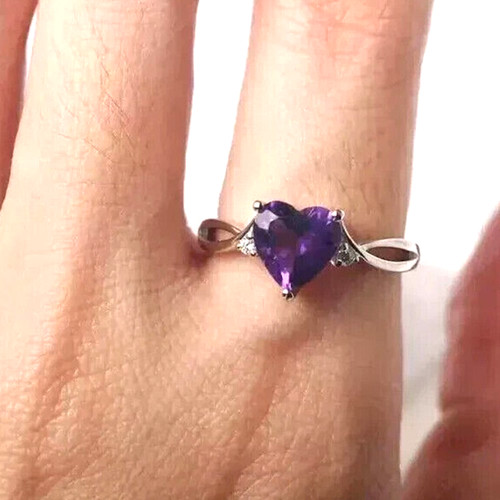 2ct heart shaped - heart, diamond