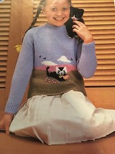 Knitting Pattern Children Girl