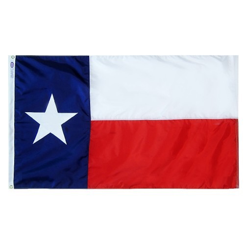 Annin texas nyl glo nylon - nyl-glo, flag