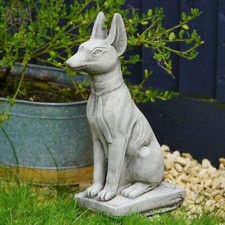 Pharaoh Dog Stone Statue |