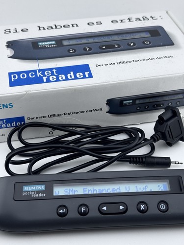 Siemens pocket reader offline - siemens,