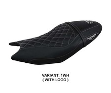 Seat saddle cover Sihlar White
