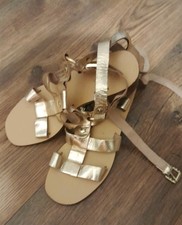 TOPSHOP SZE EUR 39/UK 6 GOLD