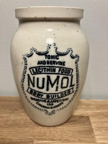 Antique numol transferred pot - antique,