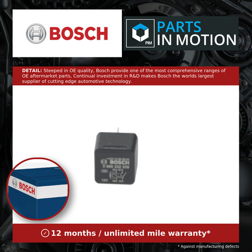 Relay 0986332209 bosch - relay,