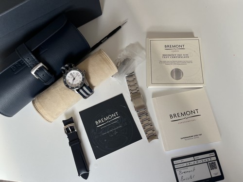 Bremont supermarine white - bremont,