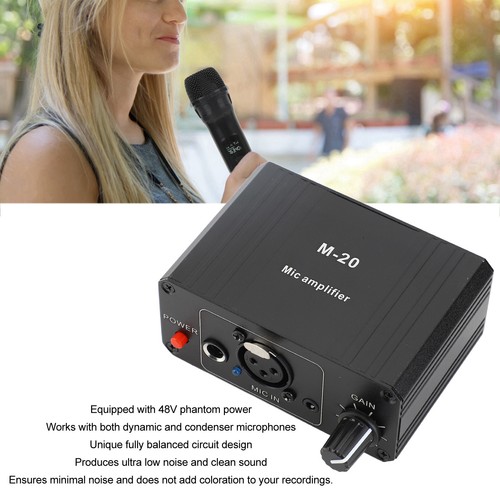 Microphone preamp mic gain - preamp,