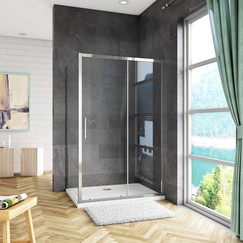 Bathroom sliding door shower - door,