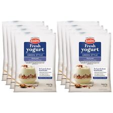 EasiYo Greek Style Natural 8 Pack Yogurt Sachet Each Powder Makes 1KG Yoghurt