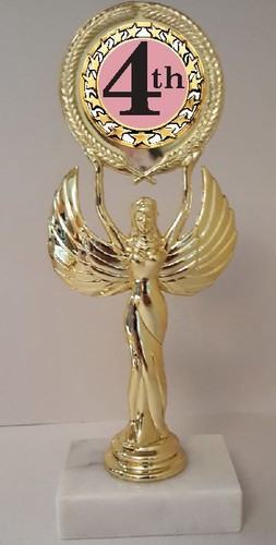 4th place trophy - 4th,