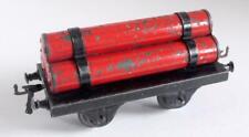 FRENCH HORNBY O GAUGE - (NO 1)  GAS CYLINDER WAGON   (UNBOXED)