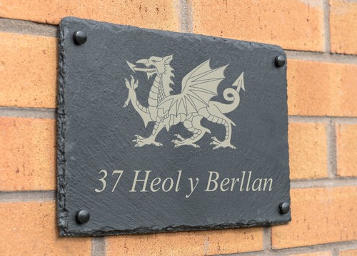 Personalised rectangular slate - personalised,