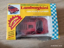 Vintage Remote Control Lamborghini Countach LP500 boxed