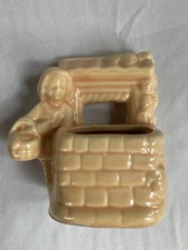 Vintage Ceramic Tan/Yellow