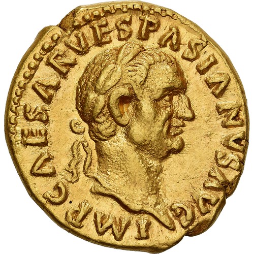 898077 vespasian aureus - vespasian,,