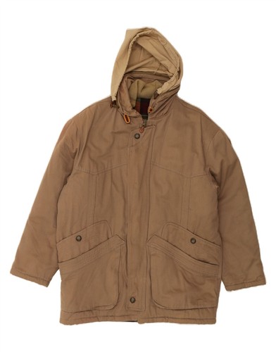 Vintage mens hooded overcoat - vintage,